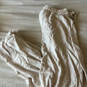 PETITE LINEN PANTS